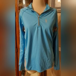 Size M Title boxing Long sleeve Athletic 1/4 zip shirt
